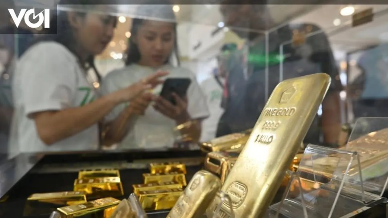 انخفاض ملحوظ في أسعار الذهب لدى UBS وAntam وGaleri24 صباح اليوم